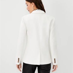 The Petite Hutton Blazer in Brushed Rib Knit